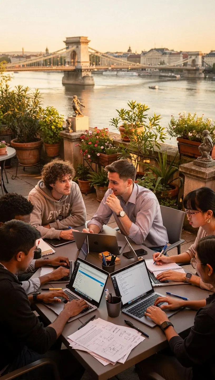 Kép egy csapat tagjairól, akik együtt dolgoznak a hibák nyomon követésén és tesztelésén.