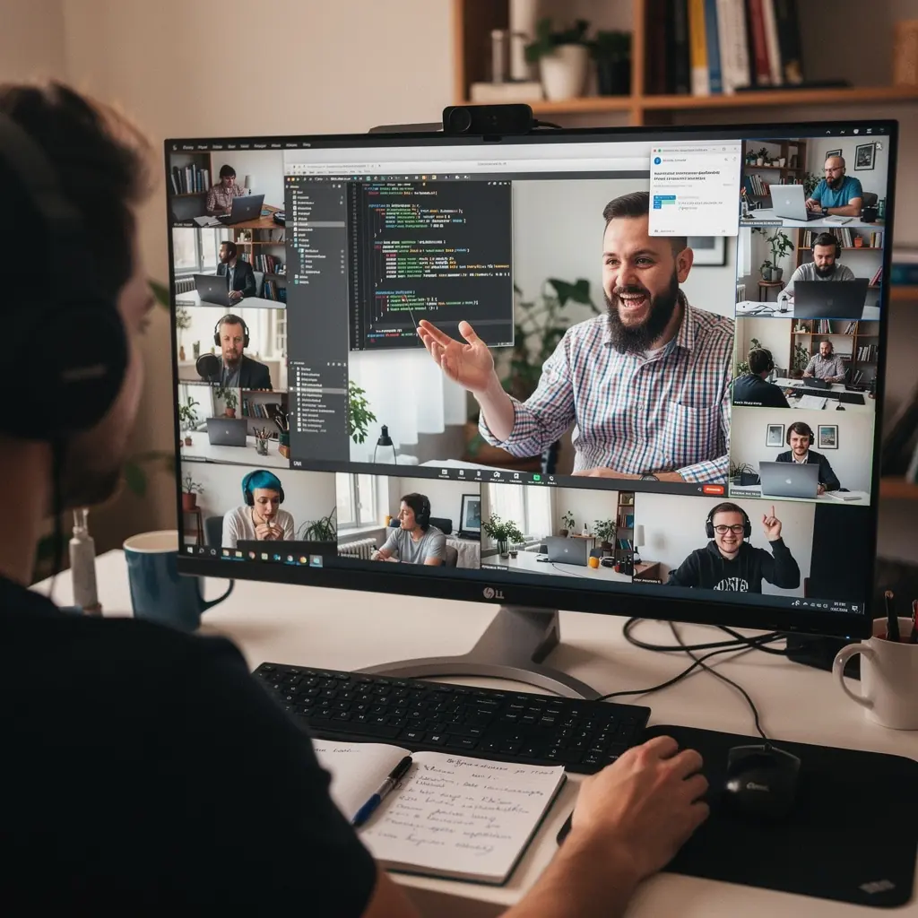 Kép egy csapat tagjairól, akik együtt dolgoznak a hibák nyomon követésén és tesztelésén.